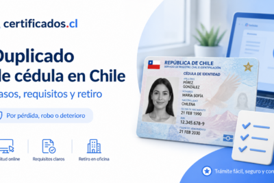 Reimpresión de cédula de identidad en Chile