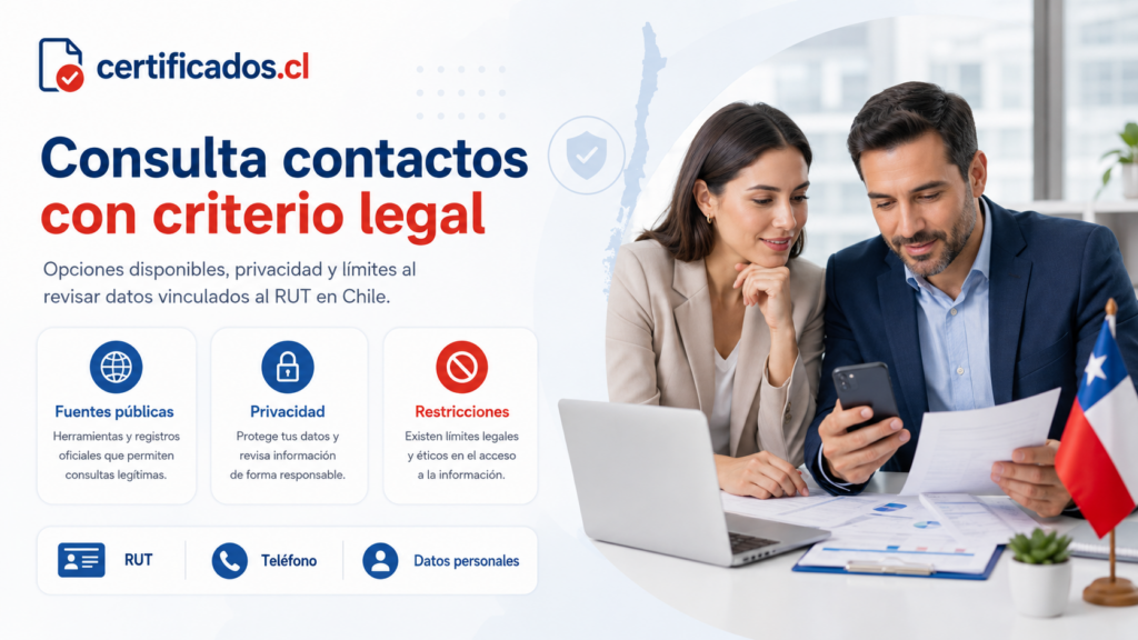 Buscar un teléfono por RUT en Chile