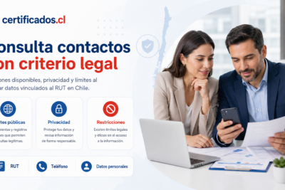 Buscar un teléfono por RUT en Chile