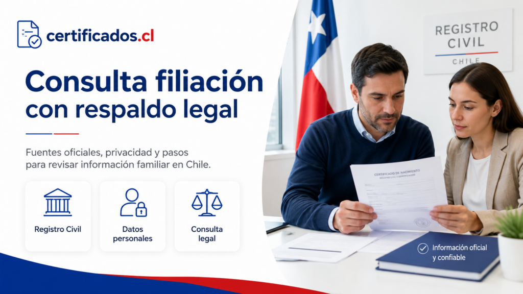 Cómo saber si una persona tiene hijos en Chile de forma legal