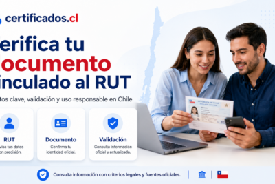 número de documento asociado al RUT en Chile