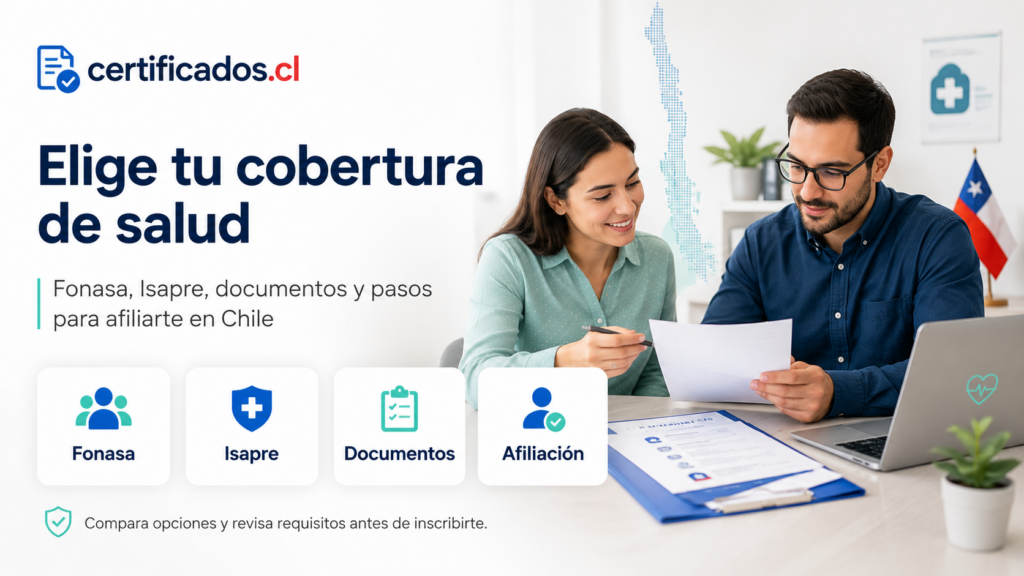 Afiliación a Fonasa o Isapre en Chile