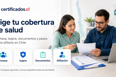 Afiliación a Fonasa o Isapre en Chile