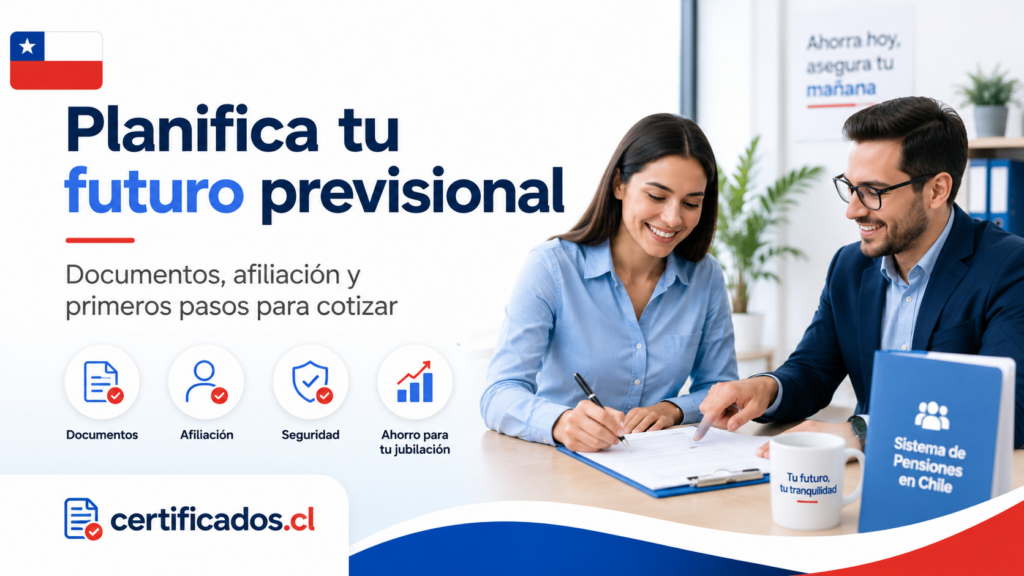 Afiliación al sistema de pensiones en Chile