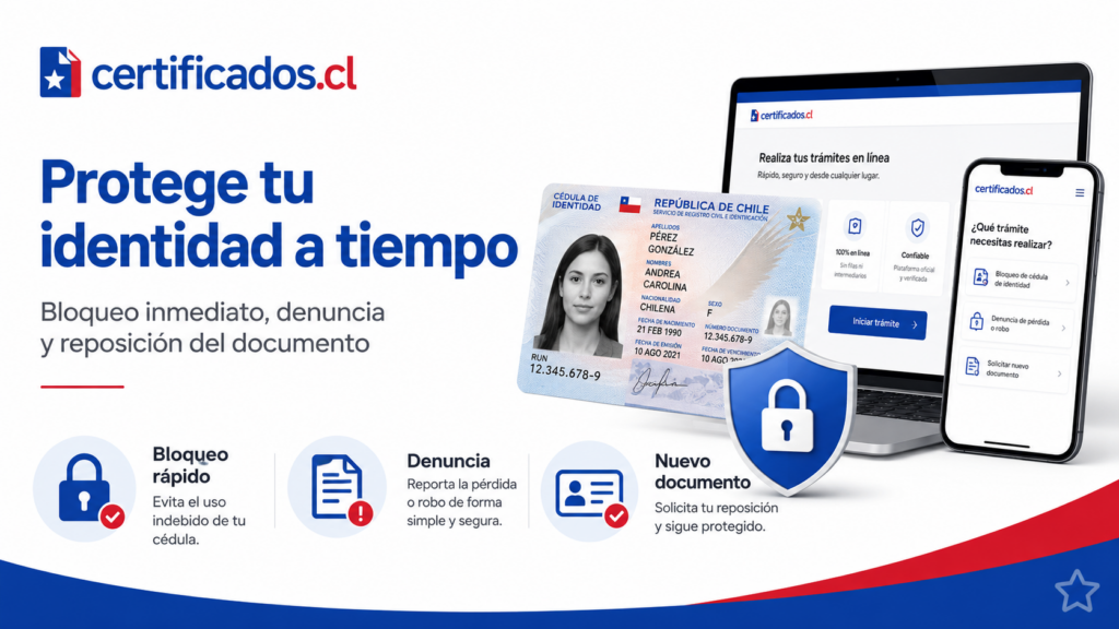Bloqueo de cédula de identidad en Chile