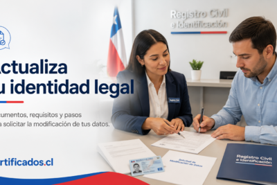 Cambio de nombre y apellido en Chile