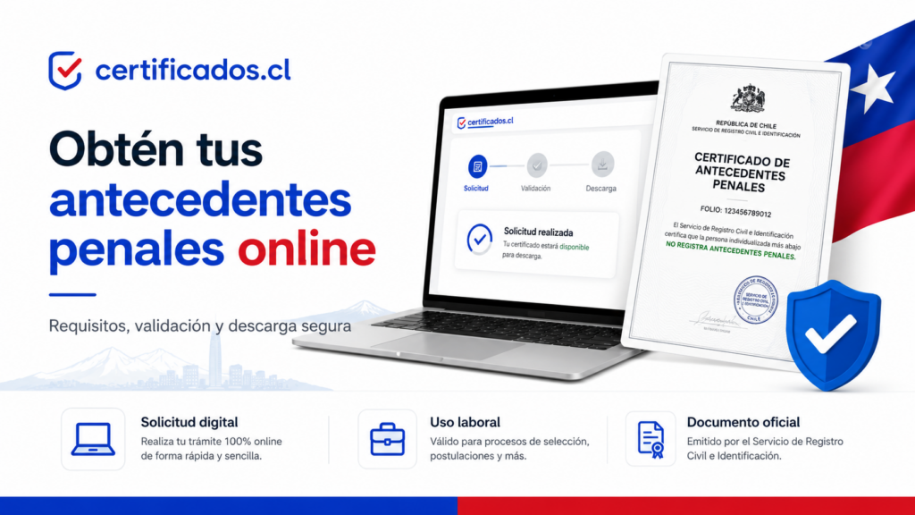 Certificado de antecedentes