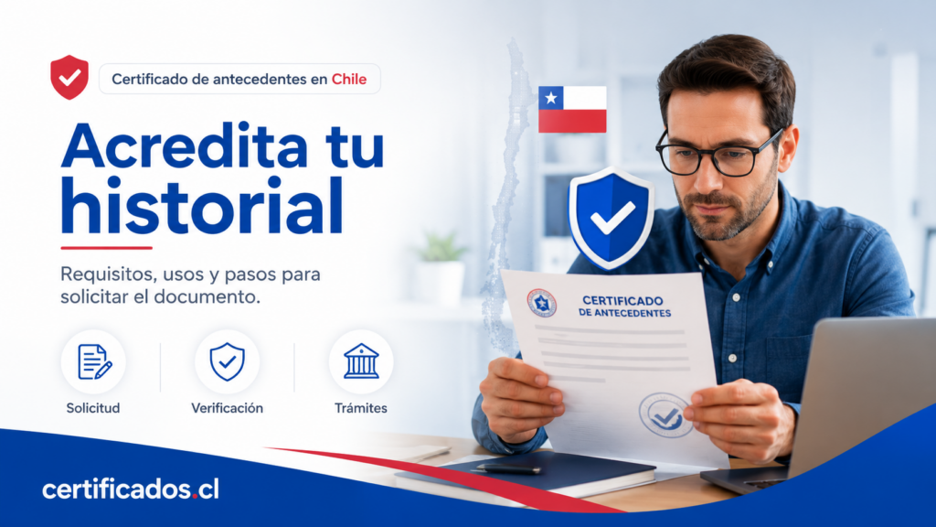 Certificado de antecedentes en Chile