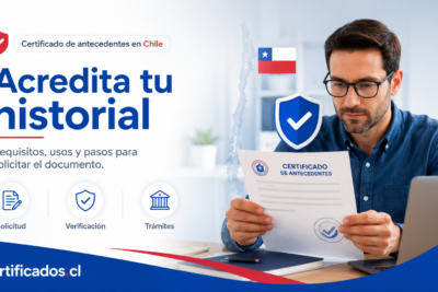 Certificado de antecedentes en Chile