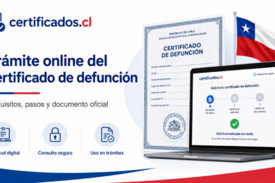 Certificado de defunción en Chile