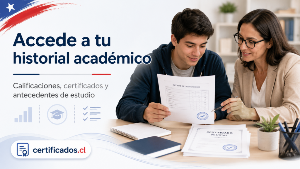 Certificado de notas en Chile