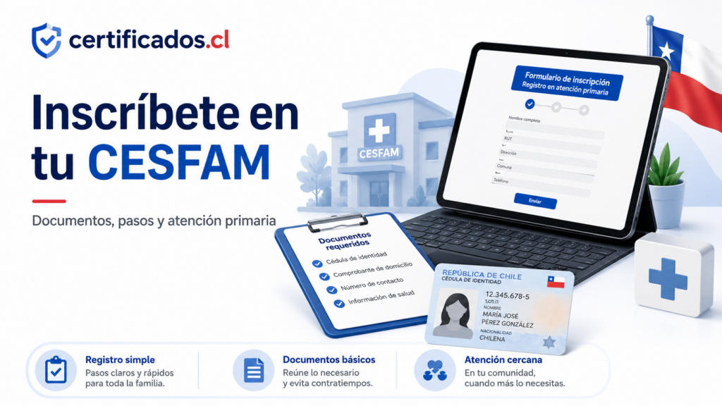Cómo inscribirse en un CESFAM en Chile