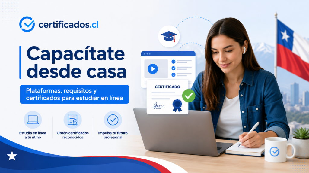 Cursos online con certificado en Chile