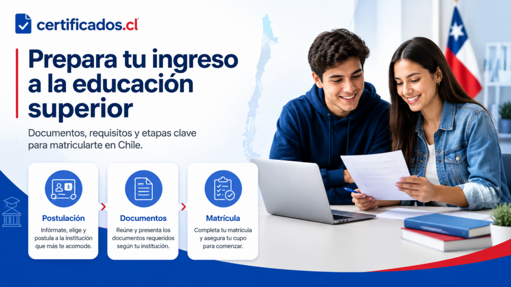 Matrícula en educación superior en Chile