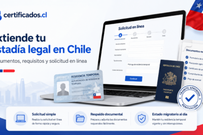 Prórroga de residencia temporal en Chile