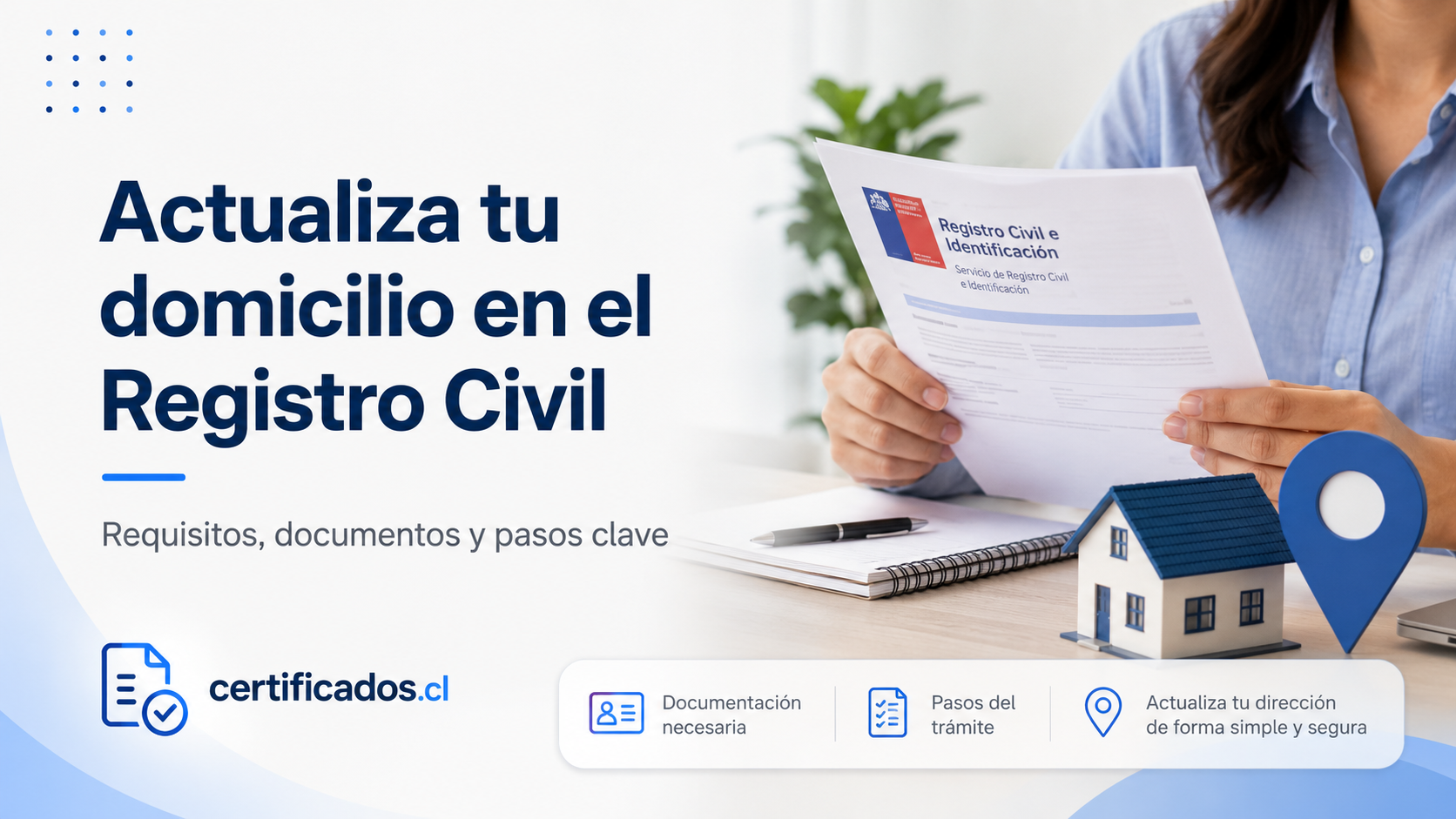 cambiar tu dirección en Chile