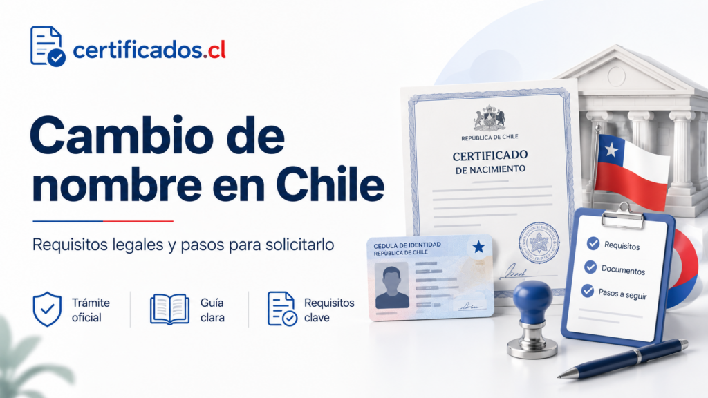 Cambio de nombre en Chile