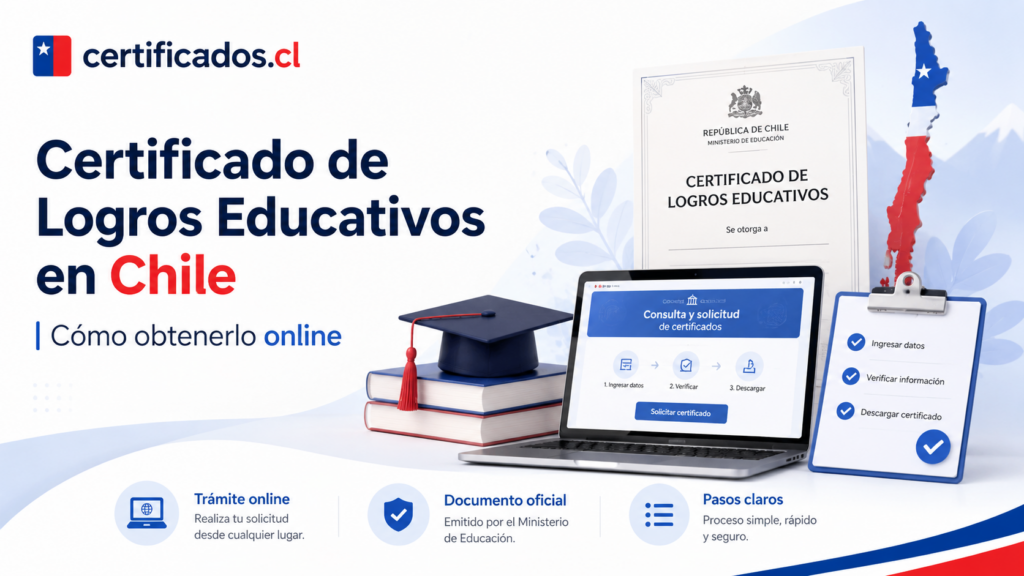 Certificado de Logros Educativos en Chile
