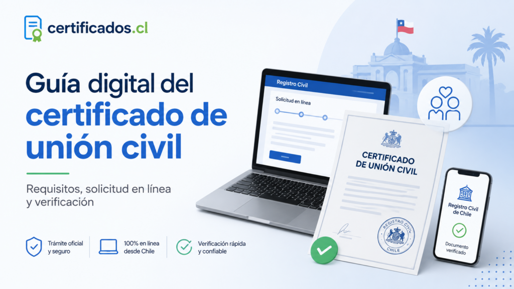 Certificado de Unión Civil en Chile
