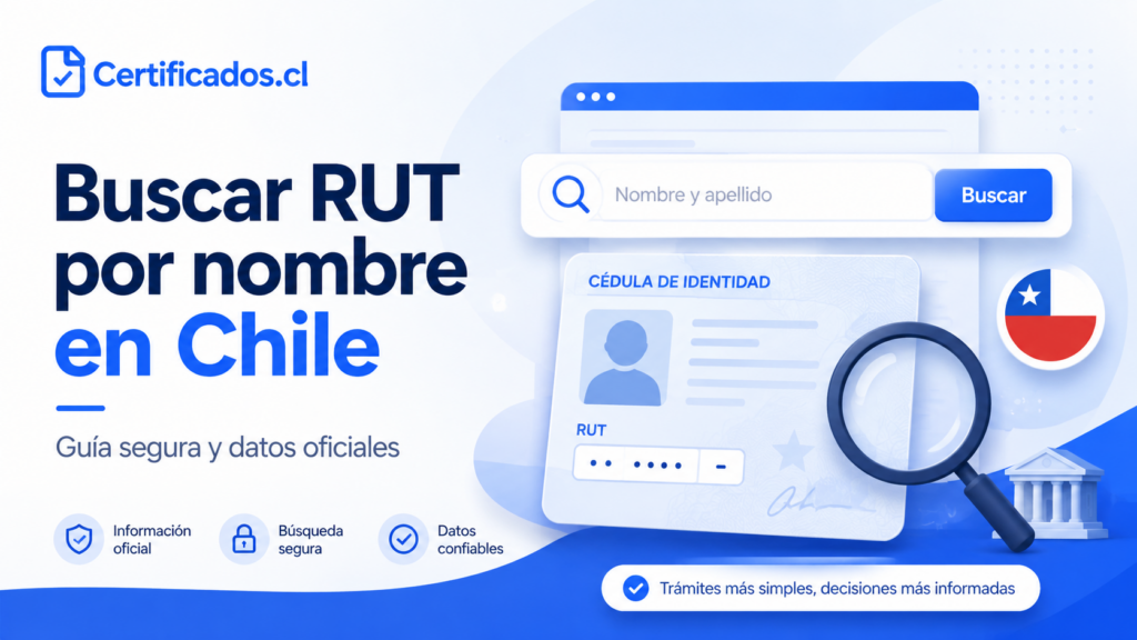 Cómo buscar RUT por nombre en Chile de forma segura