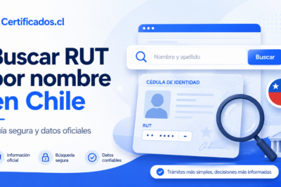 Cómo buscar RUT por nombre en Chile de forma segura