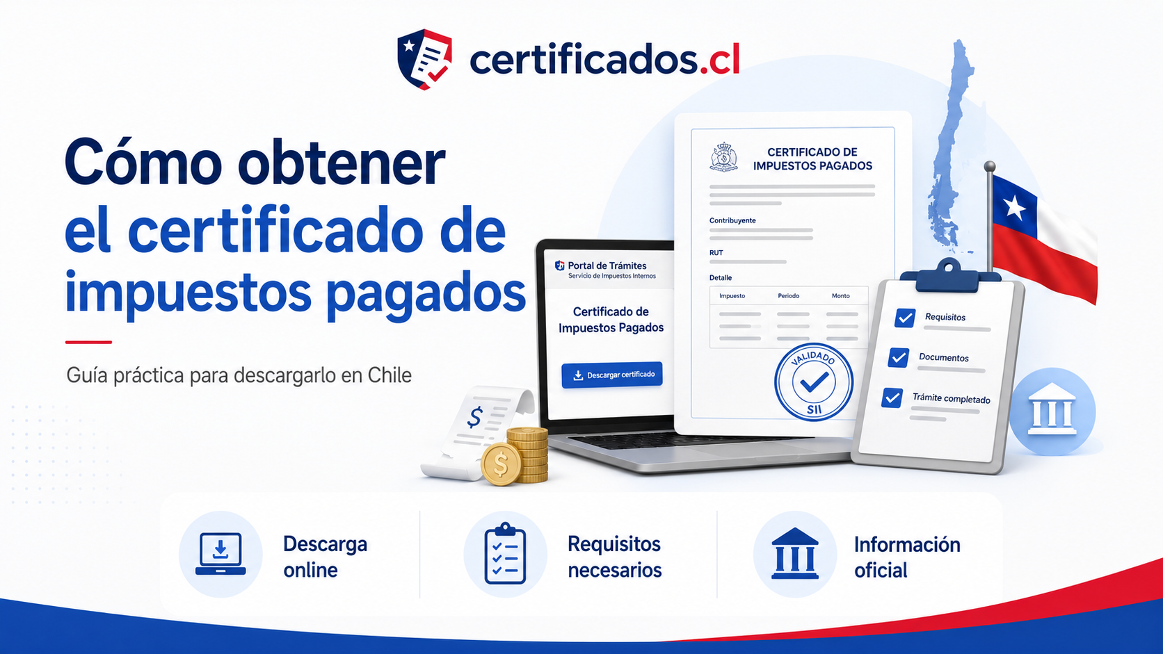 Cómo descargar el certificado online