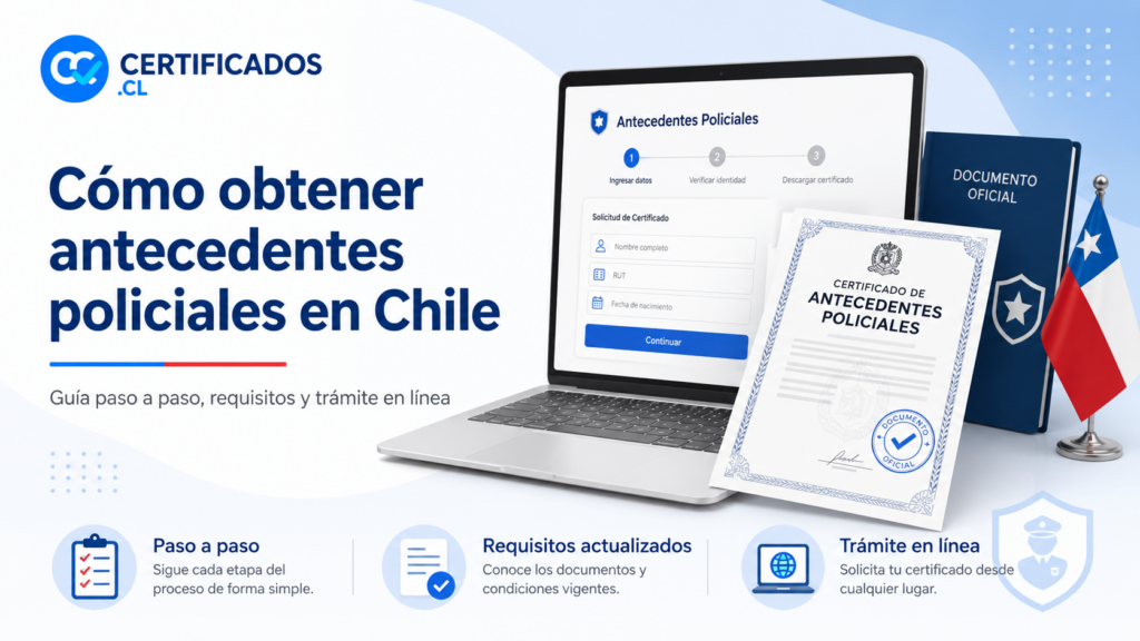 Cómo obtener antecedentes policiales en Chile