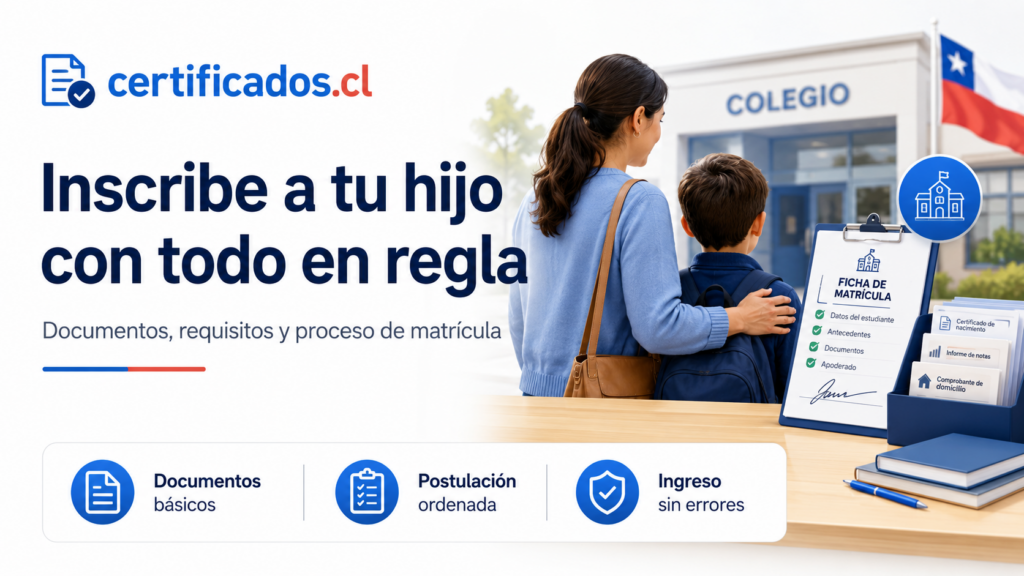 Matrícula escolar en Chile