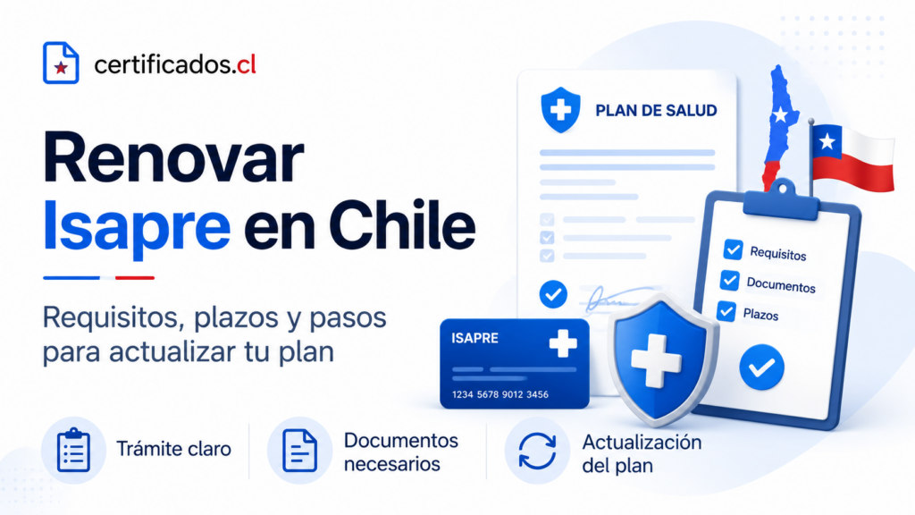 Renovar Isapre en Chile