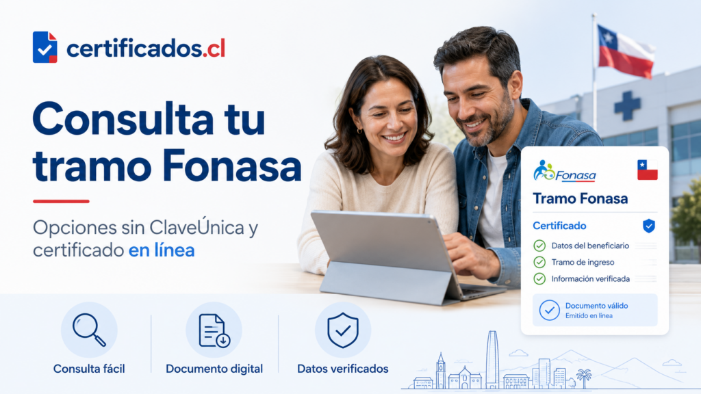 Tramo de Fonasa sin ClaveÚnica