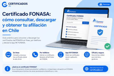 Certificado FONASA