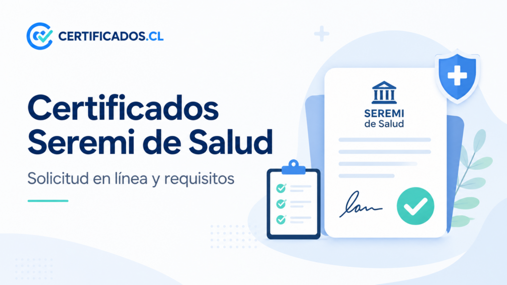 Certificados Seremi de Salud
