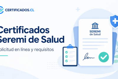 Certificados Seremi de Salud