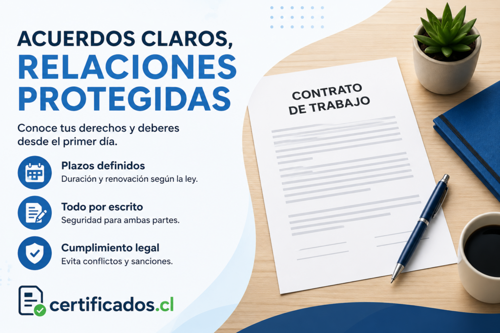 Contrato a plazo fijo en Chile