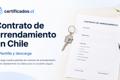 Contrato de arrendamiento en Chile
