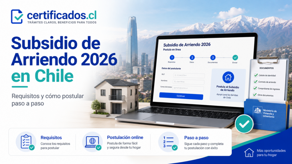 Subsidio de Arriendo 2026 en Chile
