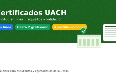 Certificados UACH: solicitud en línea, requisitos y validación — guía para estudiantes y egresados