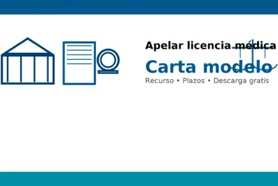 Apelar licencia médica en COMPIN: carta modelo y pasos