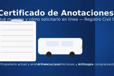 Certificado de Anotaciones Vigentes (CAV) del Registro Civil: qué muestra y cómo solicitarlo en línea en Chile