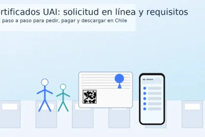 Estudiantes revisando un certificado UAI con QR y app UAI Alumnos en el celular