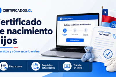 Certificado de nacimiento hijos