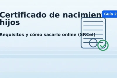 Certificado de nacimiento de hijos en Chile: requisitos y cómo sacarlo online en el SRCeI (guía 2025)