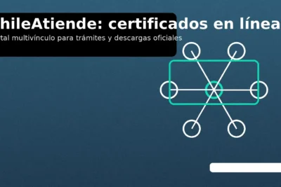 ChileAtiende: certificados en línea — portal multivínculo para trámites y descargas oficiales