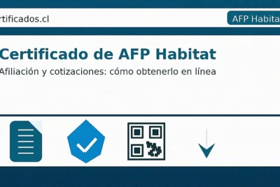 Certificado de AFP Habitat: afiliación y cotizaciones — guía para descargar online