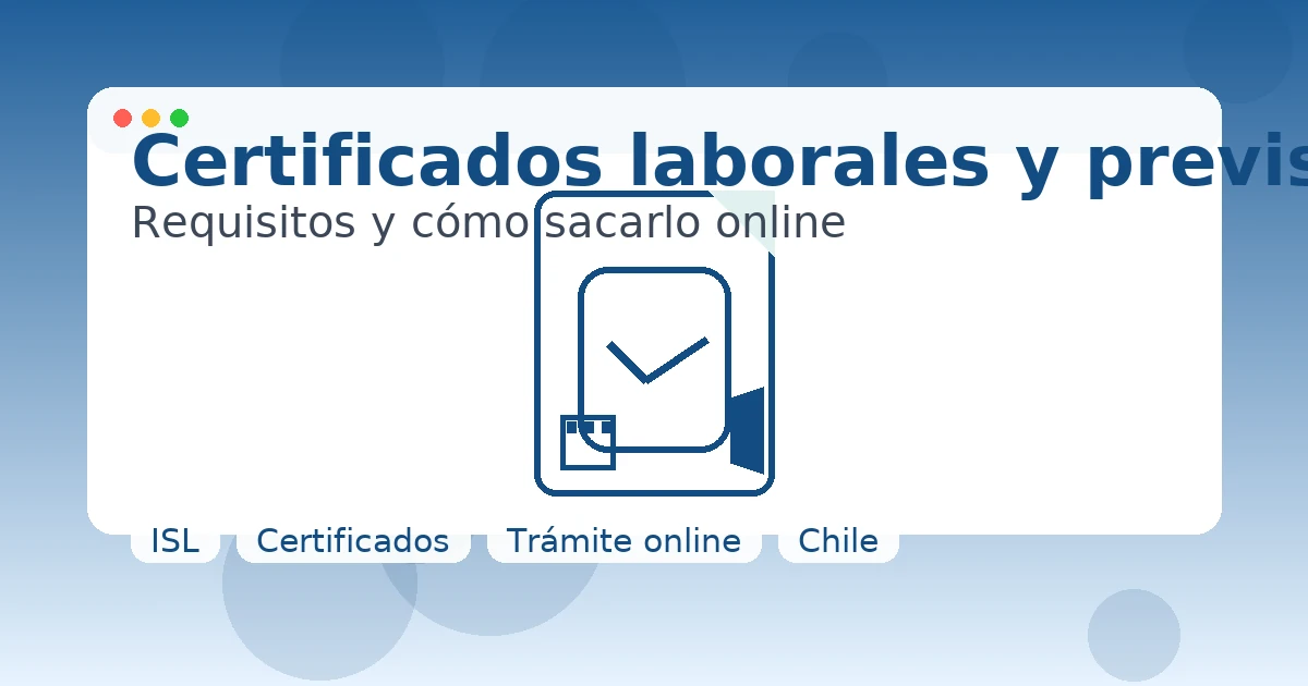 Cómo obtener el certificado del ISL por internet: documento validado con check y QR