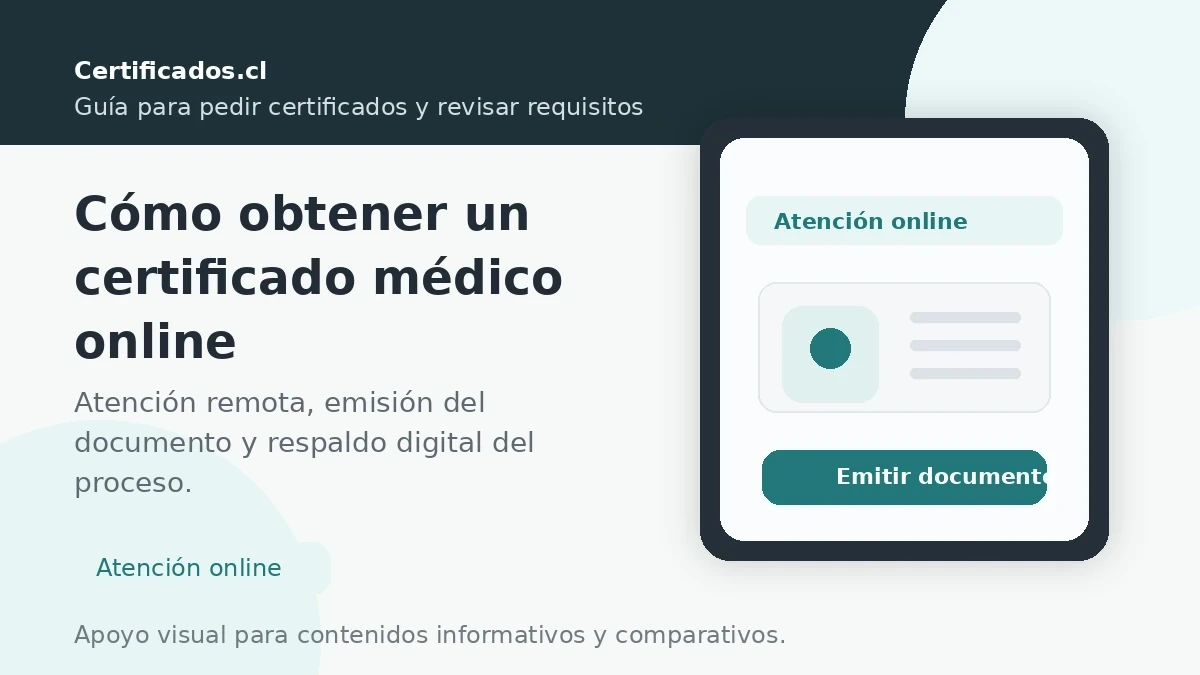 Cómo obtener un certificado médico online mediante atención remota y respaldo digital