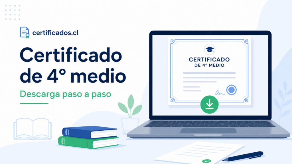 Certificado de 4° medio