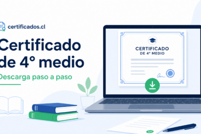 Certificado de 4° medio
