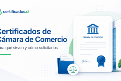 Certificados de Cámara de Comercio