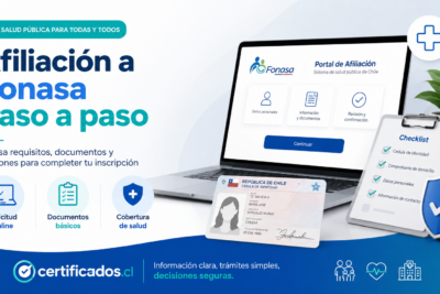 Cómo afiliarse a Fonasa